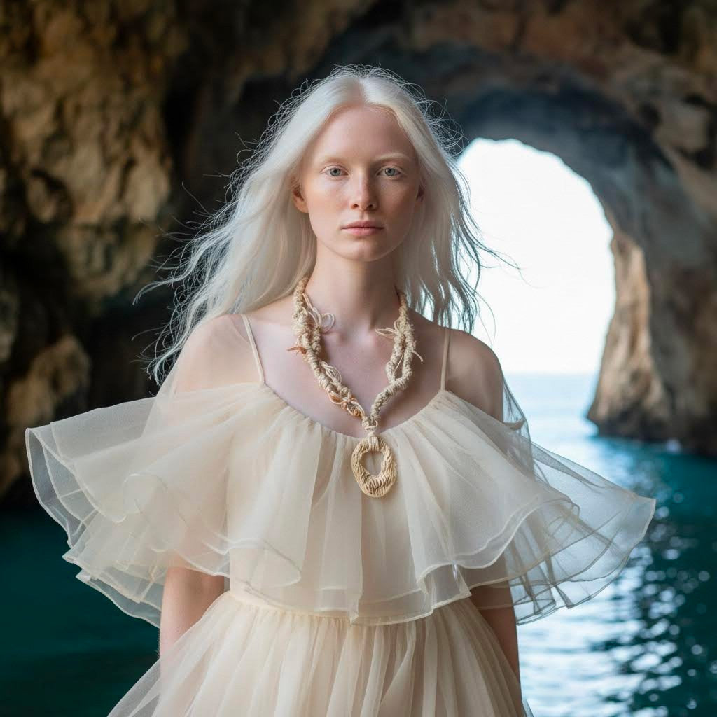collana raw neptune in corda e gres-phaniac