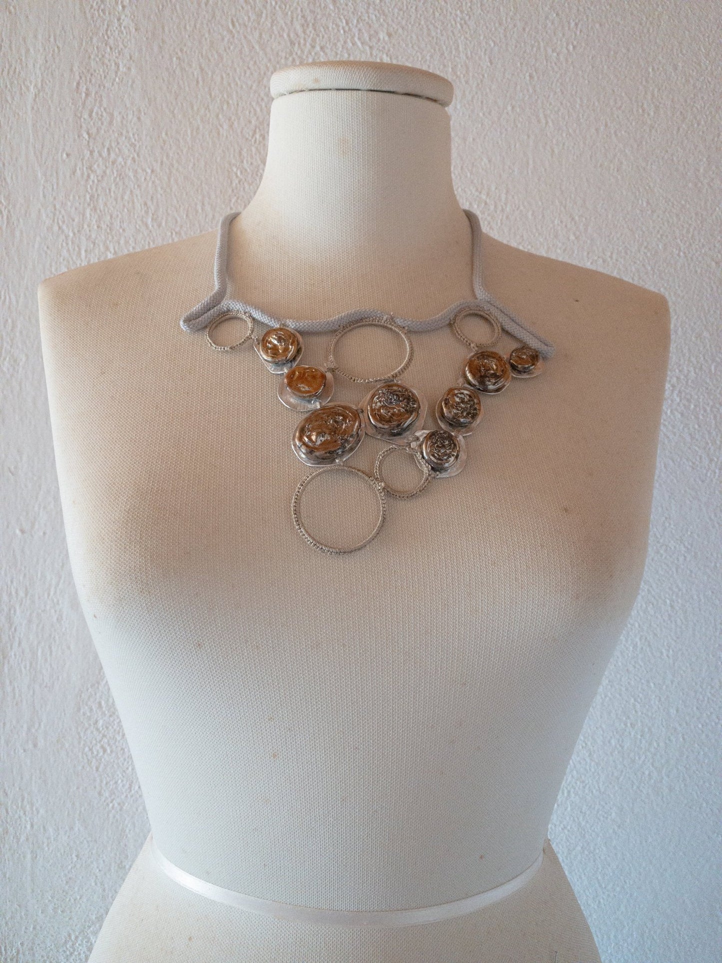 Is Arutas necklace -collana artigianale in ceramica - PhaniaC