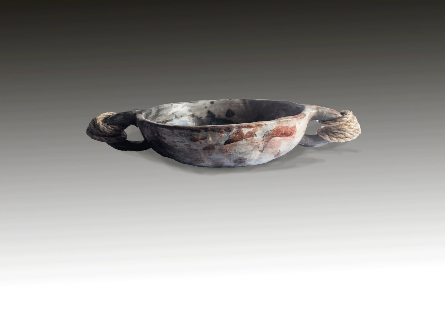 Saterra in Sufogu Bowl- Ciotola in ceramica cottura primitiva - PhaniaC