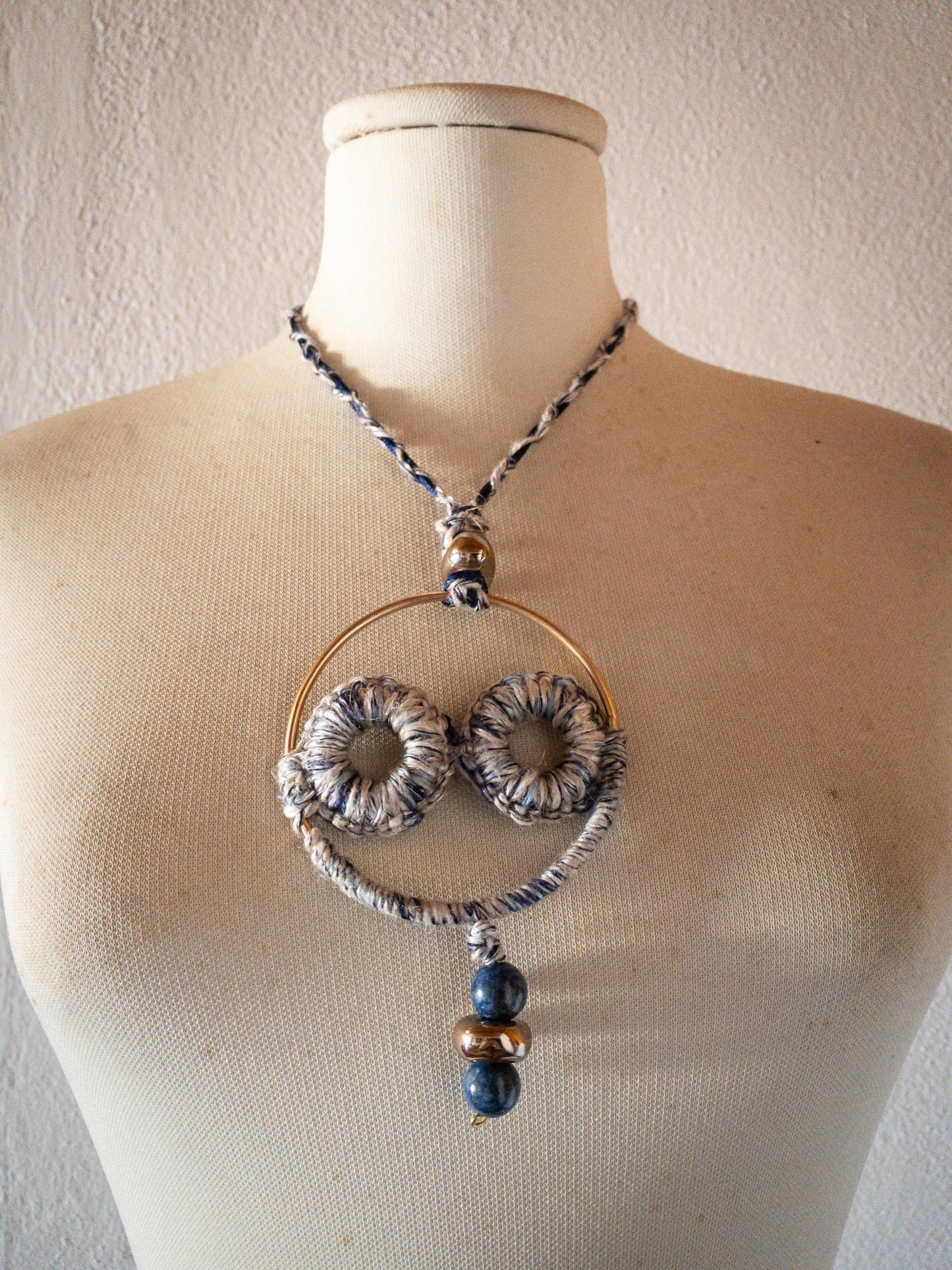 Ultramar Sand Necklace - PhaniaC