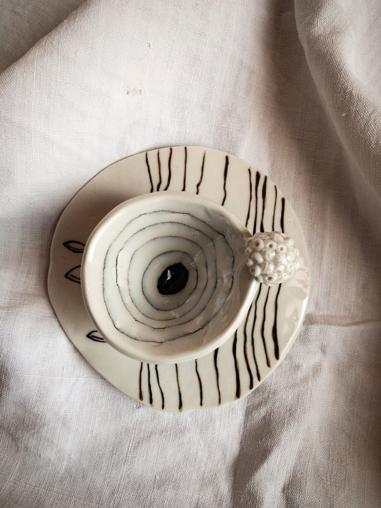 B&W Sea - Coffee Cup - PhaniaC