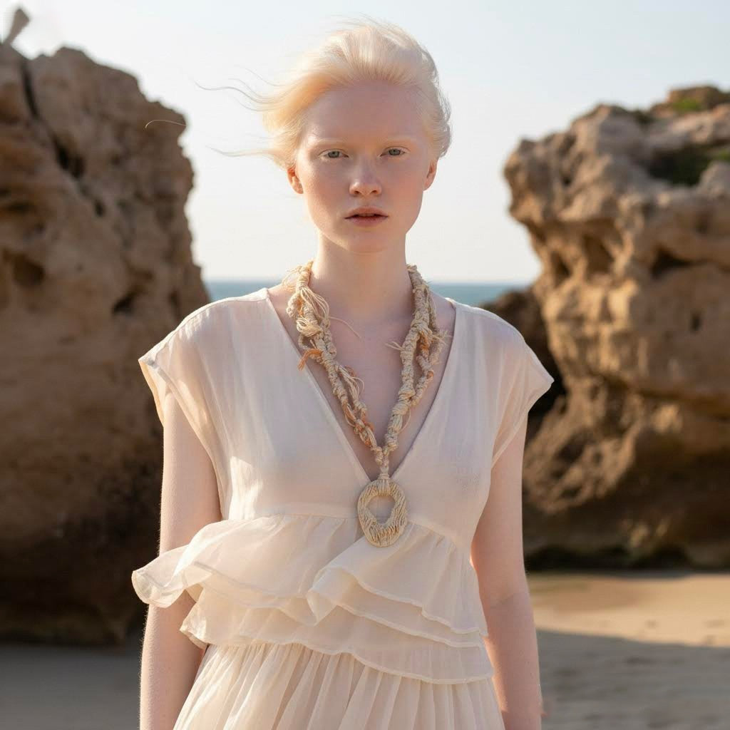 collana raw neptune in corda e gres-phaniac