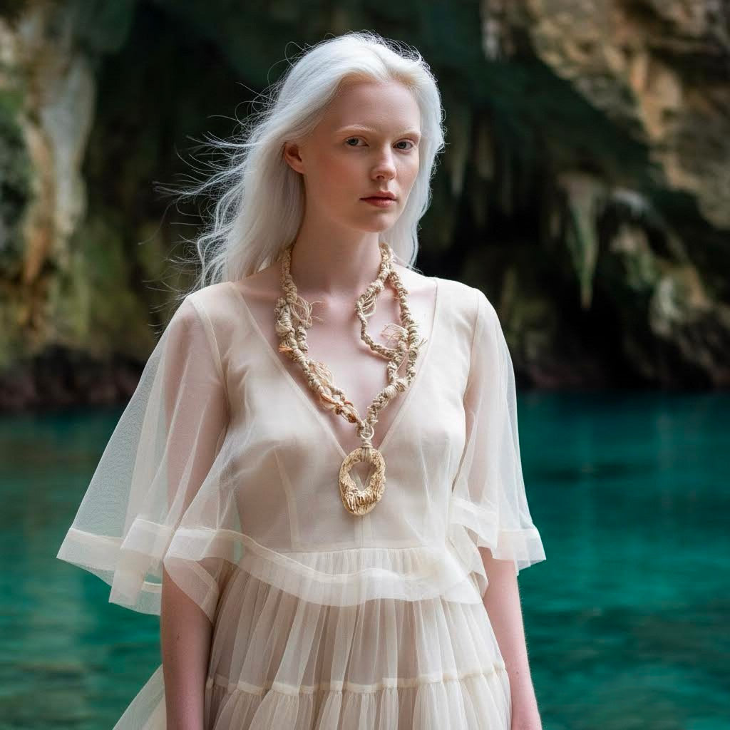 collana raw neptune in corda e gres-phaniac