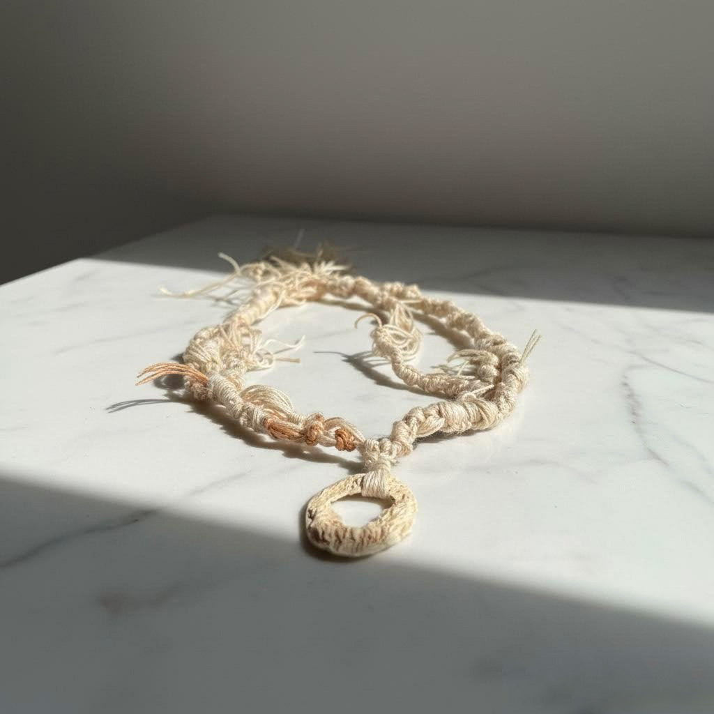 collana raw neptune in corda e gres-phaniac