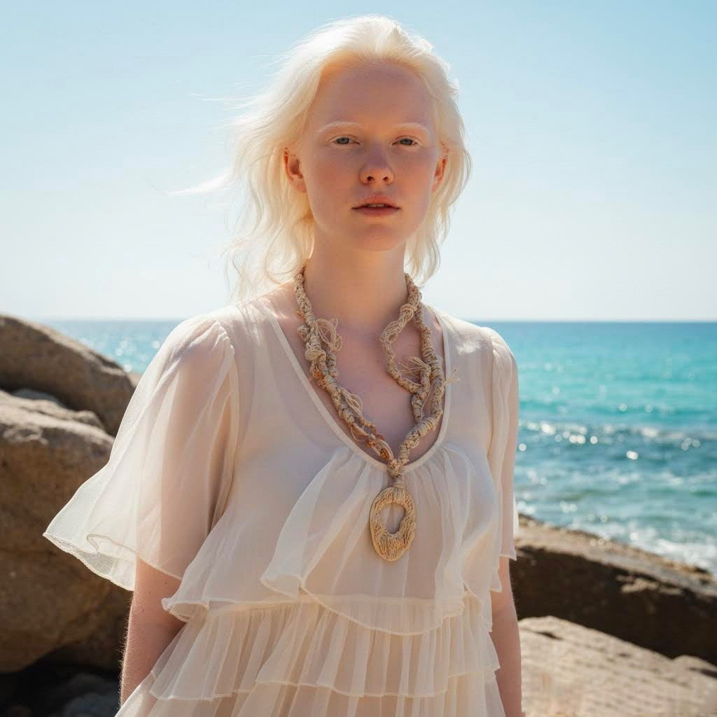 collana raw neptune in corda e gres-phaniac