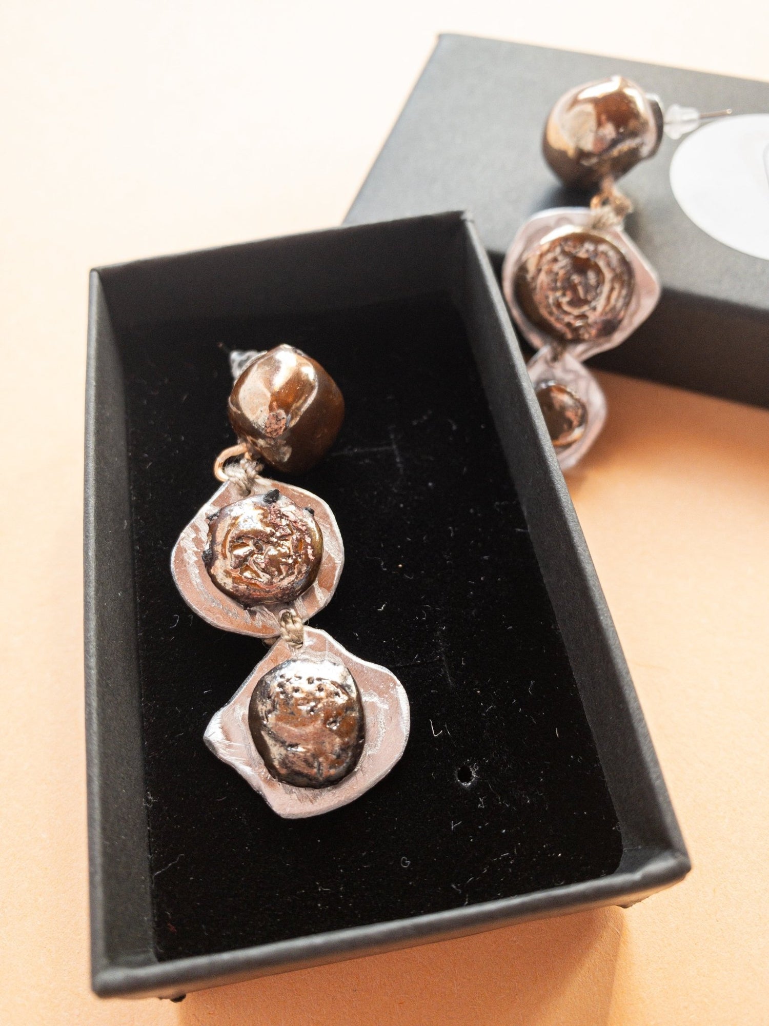 Is Arutas Earings- orecchini artigianali in ceramica - PhaniaC